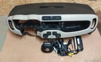 Airbagová sada Fiat panda s originální deskou