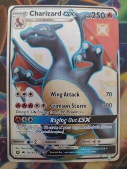 Pokémon karta Charizard Gx shiny