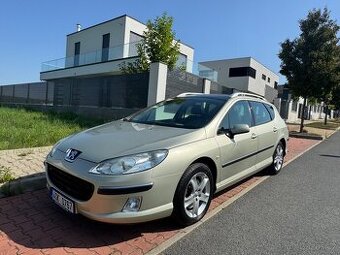 Peugeot 407 SW, 2.2 125kW, benzin, tažné, panorama, STK