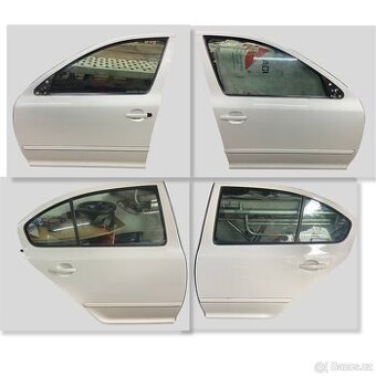 Dveře Škoda Octavia 2 facelift bílé