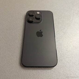 iPhone 14 Pro 256GB space black, pěkný stav, rok záruka