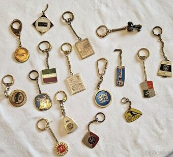 Retro klíčenky