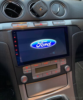 9" FORD S-MAX - ANDROID 14 - GPS rádio