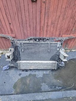 Audi A4/A5 b8 komplet chladičová stěna s chladiči a saharou
