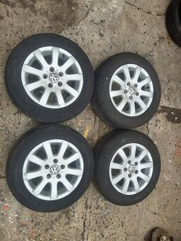 Alu kola 15" rozteč 5x100 VW, i Škoda