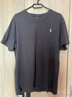 Šedé unisex tričko Ralph Lauren - L