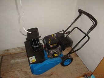 benzínová sněhová fréza nová - gumový šnek