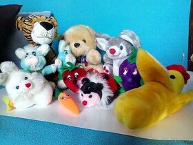 Plyšová zvířátka, zelenina