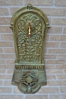 Litinová výlevka - umyvadlo - kašna stojací 64 cm