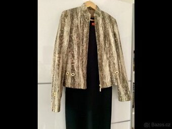 Dámská kožená bunda, vel.M.