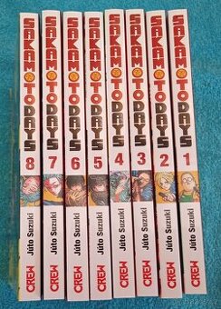 Prodám mangu Sakamoto Days 1-8 v čj