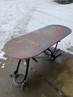 Designový stůl motorka - 1