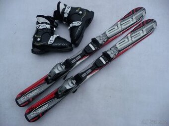 259. Detske lyže ELAN - 100cm + boty SALOMON 33 eu - SET