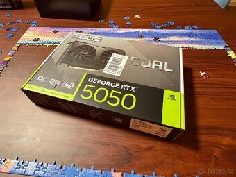 Asus dual rtx 5050 8g OC - nová