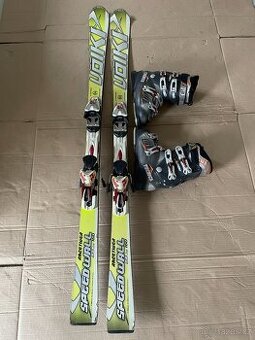 Lyže Volkl 160 cm + lyžáky 40-41