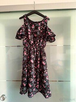 Dívčí šaty C&A, vel.134/140