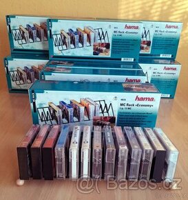 Stojan HAMA pro 13 MC kazet audio kazet magnetofonové kazety