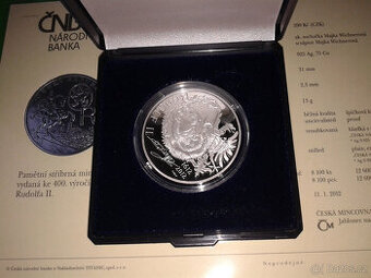200 Kč 2012 - Rudolf II. proof