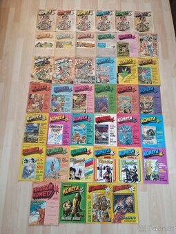 Kometa 1-36 plus magazíny a Kometka 1,2