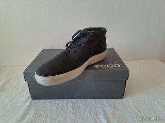 LUXUSNÍ PÁNSKÉ KOŽENÉ KOTNÍČKOVÉ BOTY ECCO , VEL. 45