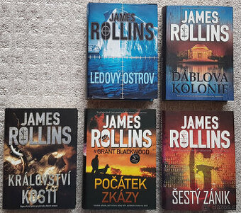 James Rollins - dobrodružné knihy (Šestý zánik, Počátek zkáz
