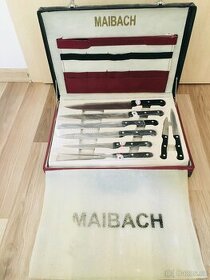 Nože zn. Maibach, 21 kusů v kufříku