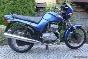 Jawa 350/640 BlueStyle 1995 s TP, oilmaster, Vape - 1