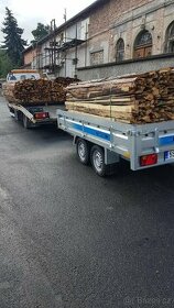 Palivové dřevo-balíky,odřezky krajinky 1,0x1,2 m délka 4 m - 1