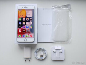APPLE iPhone 8 Plus 64GB Silver - ZÁRUKA 12 MĚSÍCŮ - KOMPLET