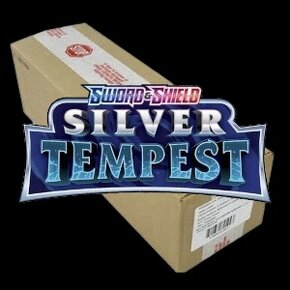 ⭐️ Silver Tempest Booster Box Case ⭐️