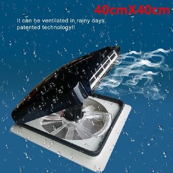 Střešní okno s ventilátorem podobné jako MaxxFan