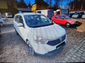 Dacia Lodgy Dokker 1.6i 61 kW 2015 na díly bílá