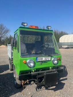 Multicar M25 – 4x4 třístranný sklápěč po rozsáhlém servisu