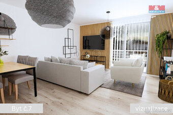 Prodej bytu 2+kk, 59.1 m², Žleby