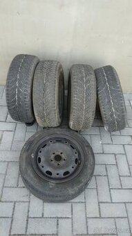 Celoroční kola z Fabie + rezerva, 285/60R14