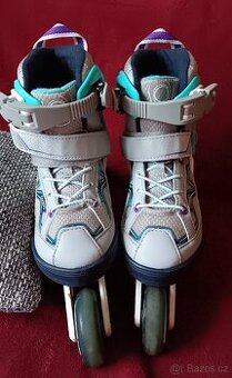 Dětské rostoucí inline brusle Oxelo 29-32
