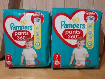 Plenky Pampers pants vel. 7, 38 ks - 1