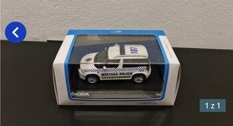 Koupím Škoda Yeti MP České Budějovice Abrex 1:43