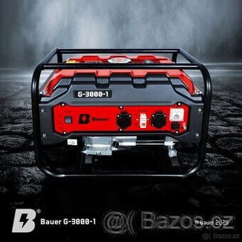 Kompaktní generátor Bauer G-3000-1; 3kW - 1