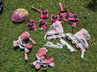 Prodam inline po dceri,v zimě možno přehodit na zimní