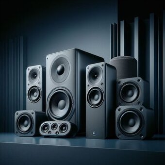Repro Logitech Z-5500 (500W, THX, DTS) + Audio karta