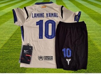 dres Lamine Yamal #10 FC Barcelona white
