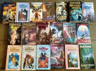 19x David EDDINGS - výprodej sbírky