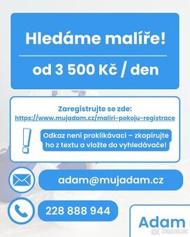 Tapetá pokojů Praha - Vydělejte si od 2700 Kč denně