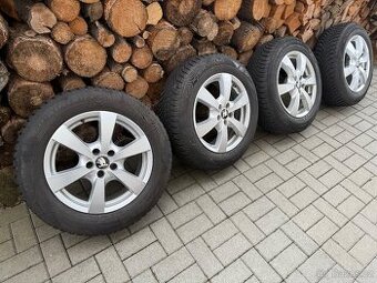 Zimní sada kol z Kodiaqu Falken 215/65 R17 / i7,5Jx17H2 ET37