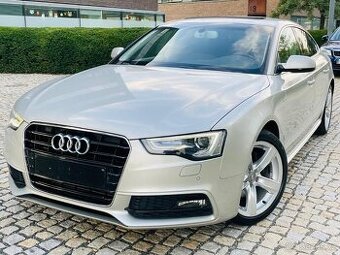 Audi A5 2.0TDI MANUÁL SPORTBACK S-LINE LED VÝHŘEV ALCANTARA