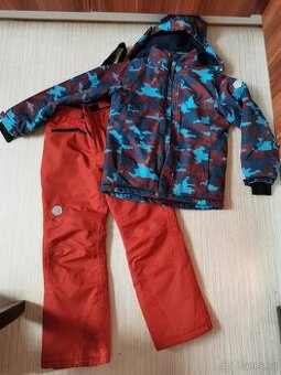 Zimní bunda a lyžařské kalhoty vel. 140
