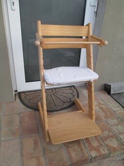 Detska rostouci zidle s pultikem od  esic