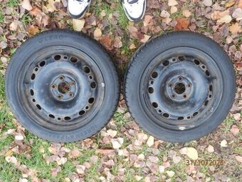 2xObutá Celoroční kola na ŠKODA FABIA 1  15tky ET43 195/50