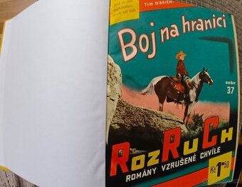 10 x vázaný starý časopis Rozruch 5..